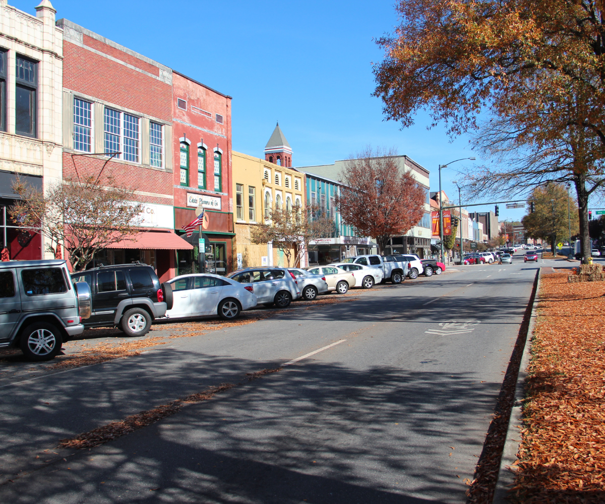 Broad Street in downtown Rome, GA